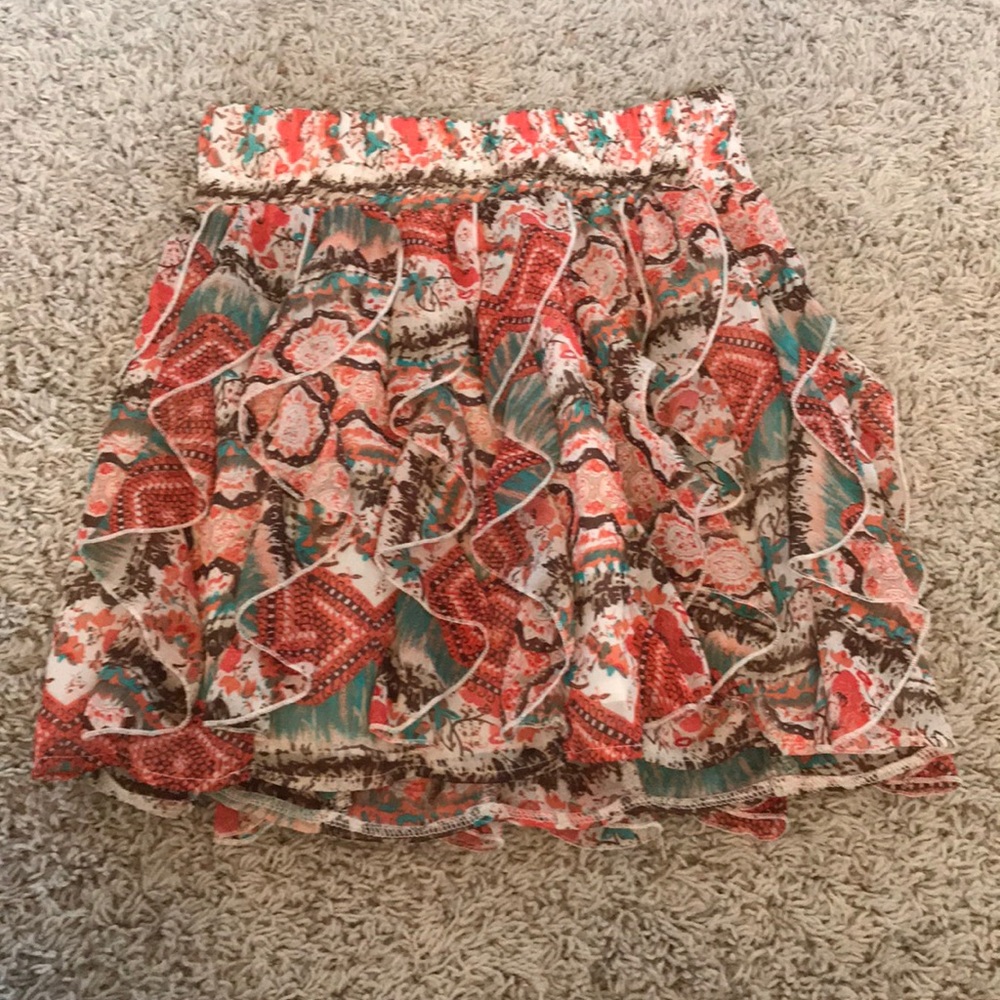Multicolored skirt